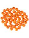 EFCO 45-tlg. 8 mm Holz Perlen mit 23 mm Durchmesser Neon Loch, orange