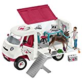 Schleich 42370 "Mobile Tier&auml,rztin mit Hannoveraner Fohlen" Spielzeug: Amazon.de: Spielzeug