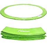 Terena- Premium Federabdeckung neongr&uuml,n 183- 244- 305- 366- 396- 427- 457- 488 cm f&uuml,r Trampolin Randabdeckung PVC - UV