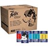 Felix So gut wie es aussieht in Gelee mit Rind, Huhn, Kabeljau und Thunfisch, Katzenfutter (120 x 100g Beutel): Amazon.de: Haust