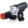 CSL - StVZO LED Fahrradbeleuchtung Set | Modell DG320 | Fahrradlampen - Fahrradlicht - Fahrradlampenset inkl. Front- und R&uuml,