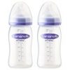 Lansinoh 75890 Weithalsflasche mit NaturalWave Sauger Gr. M, 2 St&uuml,ck, 240 ml: Amazon.de: Baby