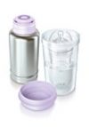 Philips Avent SCF256-00 Thermo-Flaschenw&auml,rmer f&uuml,r unterwesgs, edelstahl-neutral: PHILIPS AVENT: Amazon.de: Baby