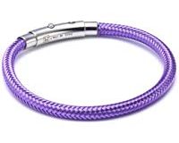 Nomination Damen-Armband You-Cool aus Stahl und Kupfer 21 cm Gr&ouml,&szlig,envariabel (Violett) 025300-014