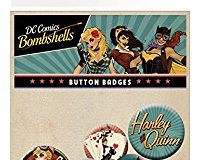 GB Eye DC Comics, Harley Quinn Bombe Badge Pack, Mehrfarbig, 5&nbsp,St&uuml,ck