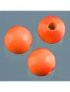 efco&nbsp,&ndash,&nbsp,30&nbsp,10&nbsp,mm Holzperlen mit 25&nbsp,mm Durchmesser Neon Loch, orange