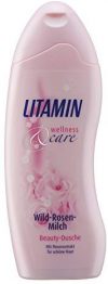 Litamin Dusche Wildrosenmilch 250 ml, 3er Pack (3 x 250 ml)