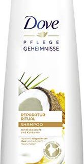 Dove Reparatur Ritual Shampoo mit Kokosduft & Kurkuma, 250 ml