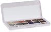 Miss Cop Mini Eye Tab 3 Make-up Palette 12 Lidschatten Matt-Iris&eacute,