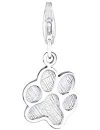 Elli Damen Schmuck Echtschmuck Charm Anh&auml,nger Pfote Haustier Tier Sterling Silber 925