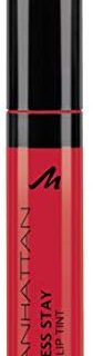 Manhattan Endless Stay Liquid Lip Tint, Farbe 94R Red Tulip, langanhaltende Lippenfarbe mit leichter Textur die nicht klebt