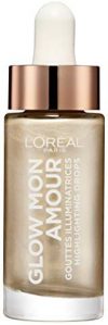 L'Or&eacute,al Paris Glow Mon Amour Highlighting Drops in Nr. 01 Sparkling Love, fl&uuml,ssiger Highlighter, verleiht dem Teint