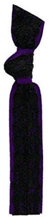 Emi Jay LAC65 Elastische Spitze black on purple
