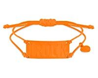 Ibiza Rocks 'I Rock'Neon Orange, gro&szlig,, verstellbar, Braclet 19 cm