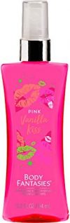 Body Fantasies Rosa Vanille-Kuss duftendes K&ouml,rperspray, 94ml