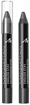 Manhattan Endless Stay 24h Eyeshadow Stick, 035, Mysterious Grey, 3er Pack(3 x 3.25 ml)