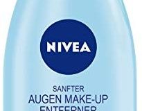 Nivea Sanfte Augen Make-Up Entferner Lotion f&uuml,r wasserl&ouml,sliche Mascara und Make-Up, 1er Pack (1 x 125 ml)