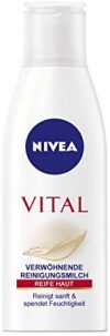 Nivea Vital Verw&ouml,hnende Reinigungsmilch f&uuml,r reife Haut, 1er Pack (1 x 200 ml)