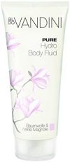 aldoVANDINI PURE Hydro Body Fluid f&uuml,r Frauen, Bodylotion Baumwolle & Wei&szlig,e Magnolie  - vegan & ohne Parabene, 1er  Pa