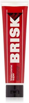 BRISK Frisiercreme super &ndash, Haarstyling-Creme mit m&auml,nnlich-herbem Duft f&uuml,r gepflegtes Haar - h&auml,lt das Haar l