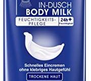Nivea In-Dusch Body Milk im 1er Pack (1 x 400 ml), K&ouml,rpermilch f&uuml,r 24h intensive Feuchtigkeit, zur praktischen Anwendu