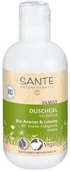 SANTE Naturkosmetik Duschgel Bio-Ananas & Limone, Fruchtig-frischer Duft, Zartes Hautgef&uuml,hl, T&auml,glich f&uuml,r die ganz