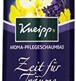 Kneipp Aroma-Pflegeschaumbad Zeit f&uuml,r Tr&auml,ume Lavendel Vanille und Abendblume, 400 ml