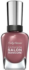 Sally Hansen Complete Salon Manicure Nagellack, Farbe 360, Plums The Word, helles lila, 1er Pack (1 x 15 ml)