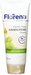 Florena Handcreme Oliven&ouml,l Vegan, 1er Pack (1 x 100&nbsp,ml)