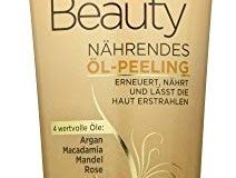 Garnier Oil Beauty N&auml,hrendes &Ouml,l-Peeling, K&ouml,rperpeeling f&uuml,r porentiefe Reinigung, mit 4 Beauty-&Ouml,len aus