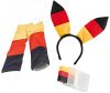 Idena Deutschland Fu&szlig,ball-WM Fan Set f&uuml,r 2 Fu&szlig,ballfrauen