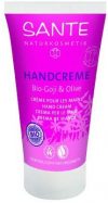 SANTE Naturkosmetik Handcreme Bio-Goji & Olive, Bio-Sheabutter, Vegan, Empfindliche & trockene Haut, Bio-Extrakte, 30ml