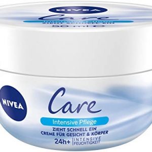Nivea Care Intensive Pflege Creme fü,r Kö,rper & Gesicht, 4er Pack (4 x 50 ml)