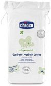 Chicco Quadrate aus Baumwolle, Wei&szlig,&nbsp,&ndash,1 Pack von 60&nbsp,St&uuml,ck