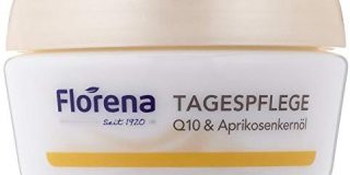 Florena Anti-Falten Tagespflege Q10 und Aprikosenkern&ouml,l, Vegan, 1er Pack (1 x 50 ml)