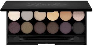 Sleek MakeUP iDivine Lidschattenpalette Au Naturel, 12 x 0.8g