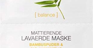LOGONA Naturkosmetik Mattierende Lavaerde Maske, Verfeinert & harmonisiert das Hautbild, Reinigt die Haut, Vegan, 15ml
