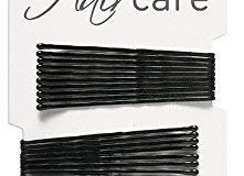 TITANIA Haarklemmen, schwarz, Gerade, 7 cm, 1er Pack (1 x 38 g)