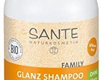 SANTE Naturkosmetik Family Glanz Shampoo Bio-Orange & Kokos, Verleiht nat&uuml,rlich sch&ouml,nen Glanz, Pflanzliche Tenside, Ve