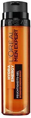 L'Oreal Men Expert Hydra Energy Feuchtigkeits-Gel, Intensiver Energie Boost mit Kreatin, 50 ml