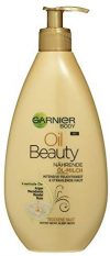 Garnier Oil Beauty N&auml,hrende &Ouml,l-Milch, f&uuml,r gepflegte, seidig schimmernde Haut, mit 4 Beauty-&Ouml,len aus Argan, M