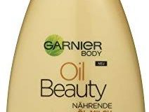 Garnier Oil Beauty N&auml,hrende &Ouml,l-Milch, f&uuml,r gepflegte, seidig schimmernde Haut, mit 4 Beauty-&Ouml,len aus Argan, M
