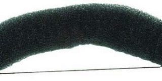 Efalock Professional Knotenrolle, 23 cm, dunkel