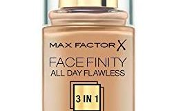 Max Factor Face Finity 3 in 1 Foundation, 77 soft honey, 1er Pack (1 x 30 g)