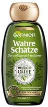 Garnier Wahre Sch&auml,tze Shampoo, Mythische Olive, n&auml,hrt und regeneriert sehr trockenes, beanspruchtes Haar, ohne Paraben