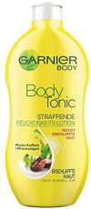 Garnier Body Tonic Straffende Feuchtigkeits-Lotion, strafft erschlaffte Haut und spendet Feuchtigkeit, mit Phyto-Koffein und Mee