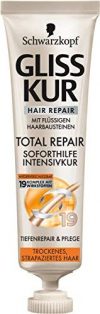 Schwarzkopf Gliss Total Repair Intensivkur, 2er Pack (2 x 20 ml)