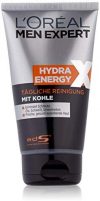 L'Oreal Men Expert Hydra Energy X T&auml,gliche Reinigung, mit Kohle, gegen Hautunreinheiten, 150 ml