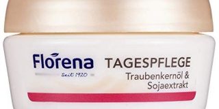 Florena Tagespflege mit Traubenkern&ouml,l & Sojaextrakt Gesichtscreme, 1er Pack (1 x 50&nbsp,ml)