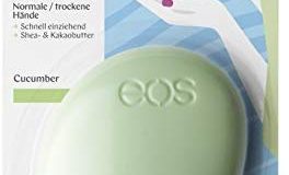 eos Hand-Lotion Cucumber, Handcreme f&uuml,r normale Haut, vegane Feuchtigkeitscreme, Intensiv-Pflege f&uuml,r zarte H&auml,nde,